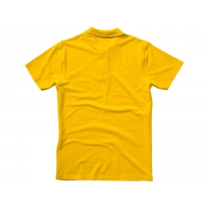 Рубашка поло First мужская, золотисто-желтый
