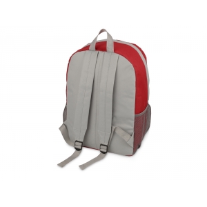 Рюкзак Универсальный (серая спинка), красный/серый