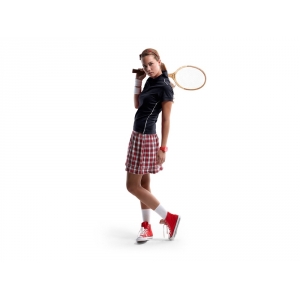 Рубашка поло Backhand женская, темно-синий/белый