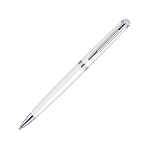 Ручка шариковая Waterman Hemisphere White CТ M, белый/серебристый
