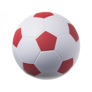 Антистресс Football, белый/красный