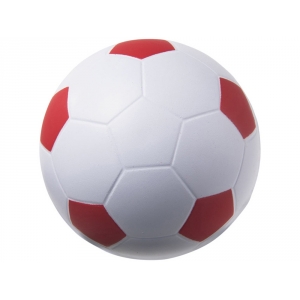 Антистресс Football, белый/красный