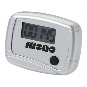 Шагомер, серебристый