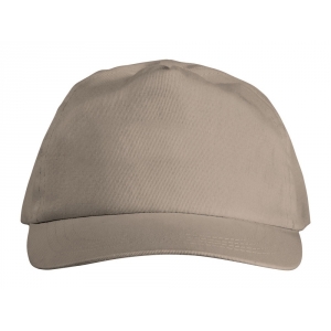 Бейсболка Basic, 5-ти панельная, хаки