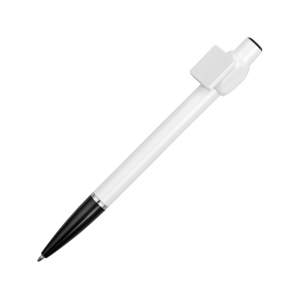 Ручка шариковая Тенерифе, белый/черный
