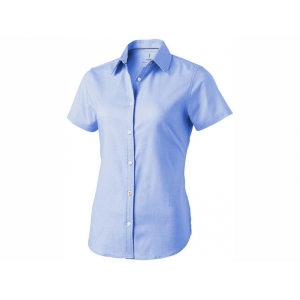 Рубашка Manitoba женская с коротким рукавом, голубой