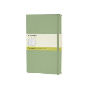 Записная книжка Moleskine Classic (нелинованный) в твердой обложке, Large (13х21см), фисташковый