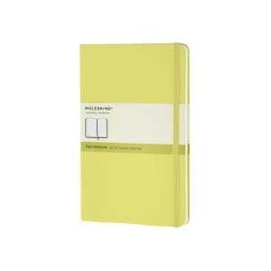 Записная книжка Moleskine Classic (нелинованный) в твердой обложке, Large (13х21см), цитрусовый