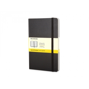 Записная книжка Moleskine Classic (в клетку), Pocket (9х14 см), черный