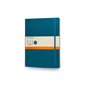 Записная книжка Moleskine Classic Soft (в линейку), Хlarge (19х25 см), бирюзовый