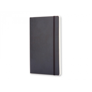 Записная книжка Moleskine Classic Soft (нелинованный), Large (13х21см), черный