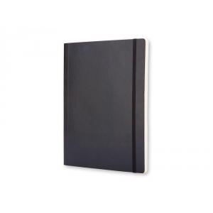 Записная книжка Moleskine Classic Soft (в клетку), ХLarge (19х25 см), черный