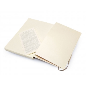 Записная книжка Moleskine Classic Soft (в линейку), Large (13х21см), бежевый