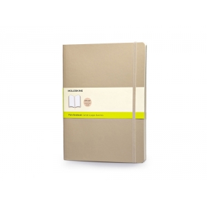 Записная книжка Moleskine Classic Soft (нелинованный), Хlarge (19х25 см), бежевый