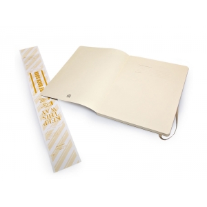 Записная книжка Moleskine Classic Soft (нелинованный), Хlarge (19х25 см), бежевый