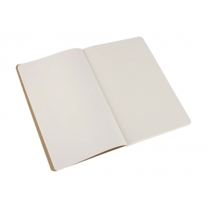 Записная книжка Moleskine Cahier (нелинованный, 3 шт.), Large (13х21см), бежевый