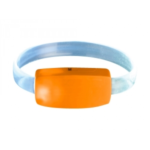 Браслет Raver, оранжевый/белый