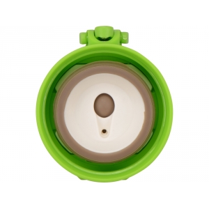 Вакуумная термокружка Хот 470мл, серый/зеленое яблоко