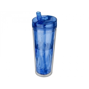 Термобутылка Hot & Cold Flip n Sip, синий