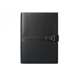 Папка с бумажным блоком А4 Pure Matte. Hugo Boss, черный