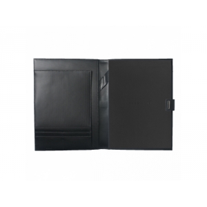 Папка с бумажным блоком А4 Pure Matte. Hugo Boss, черный