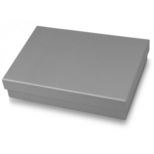 Подарочная коробка Corners средняя, серебристый