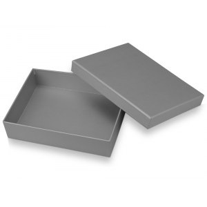 Подарочная коробка Corners средняя, серебристый