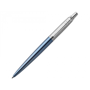 Ручка шариковая Parker Jotter Core Waterloo Blue CT, голубой