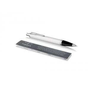Ручка шариковая Parker IM Core White CT, белый/серебристый