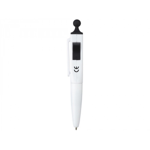 Ручка шариковая Clic Pen, белый/черный