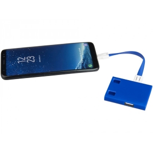 USB Hub и кабели 3-в-1, синий