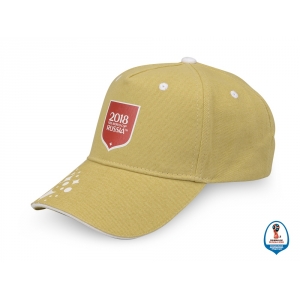 Бейсболка 2018 FIFA World Cup Russia™, песочный/белый
