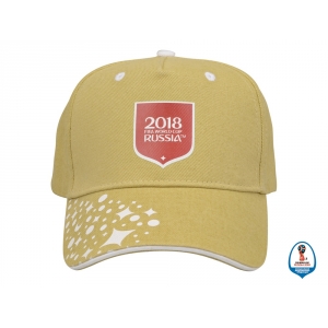 Бейсболка 2018 FIFA World Cup Russia™, песочный/белый