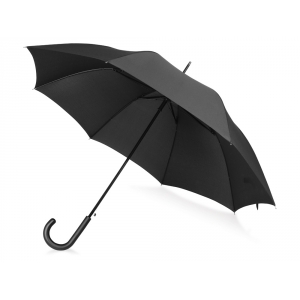 Зонт-трость Wind, полуавтомат, черный