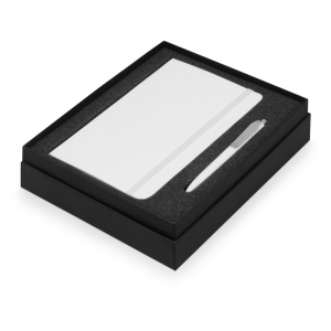 Подарочный набор Moleskine Picasso с блокнотом А5 и ручкой, белый