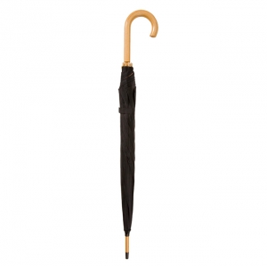 Зонт-трость Киви механический с деревянной ручкой