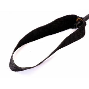 Палка гимнастическая с эспандерами Pilates Studio, черный/фиолетовый