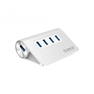 USB-концентратор Orico M3H4 (серебристый)