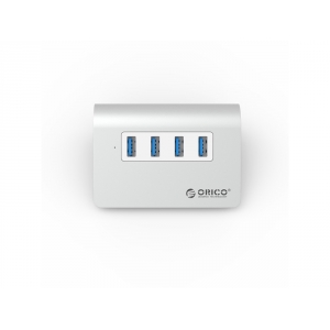 USB-концентратор Orico M3H4 (серебристый)