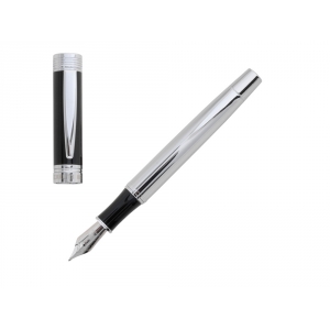 Перьевая авторучка Zoom Classic Black. Cerruti 1881