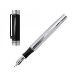 Перьевая авторучка Zoom Classic Black. Cerruti 1881