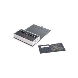 Ручка шариковая Parker Sonnet Core Black Lacquer CT, черный/серебристый
