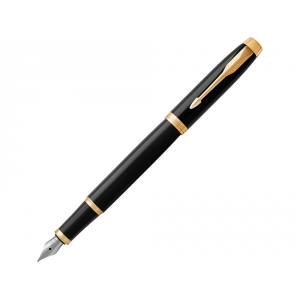 Ручка перьевая Parker IM Core Black GT, черный/золотистый