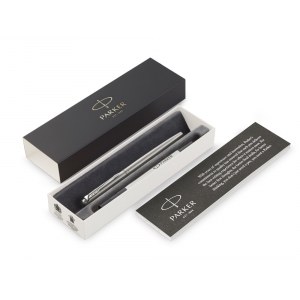 Ручка роллер Parker Jotter Core Stainless Steel CT, серебристый