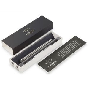 Ручка роллер Parker Jotter Core Stainless Steel CT, серебристый