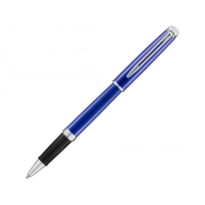 Ручка роллер Waterman Hemisphere Bright Blue CT F, синий/серебристый
