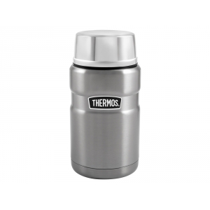Термос из нерж. стали с ложкой тм THERMOS SK3020ST 0,7L, стальной