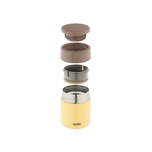 Термос из нерж. стали для еды тм THERMOS JBQ-400-BNN 0.4L, желтый