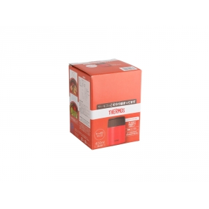 Термос из нерж. стали для еды тм THERMOS JBQ-400-PCH 0.4L, красный