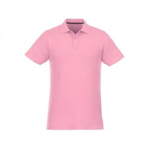 Мужское поло Helios с коротким рукавом, light pink